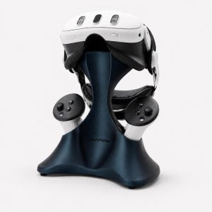 Meta Quest 3 Stand, VR Headset and Controller Holder, 3D Printed Desk Dock
