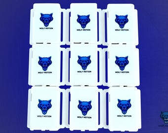 SlimeVR-Compatible Full Body Tracking Kit, 9 BMI160 Trackers for VRChat and Quest 3, White
