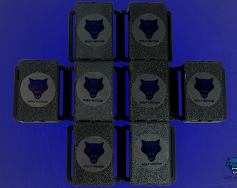 Rastreadores de cuerpo completo compatibles con SlimeVR (paquete de 8) / VRChat / Kit FBT de SteamVR / WolfMotion BMI160