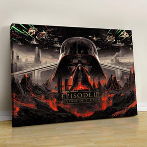 SW Revenge of the Sith 20th Anniversary Poster Movie Poster Vintage Classic Movie Poster Art Home decoration Poster Gifts