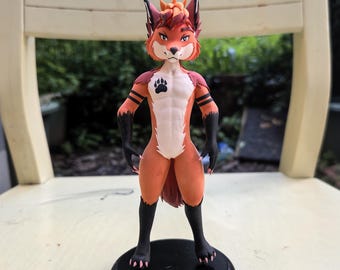 Customized figurine for your fursona - Furry Figure - Super lightweight clay