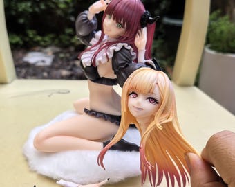 16cm Kitagawa Marin Swimsuit Tow head 1/6 Anime girl figurine