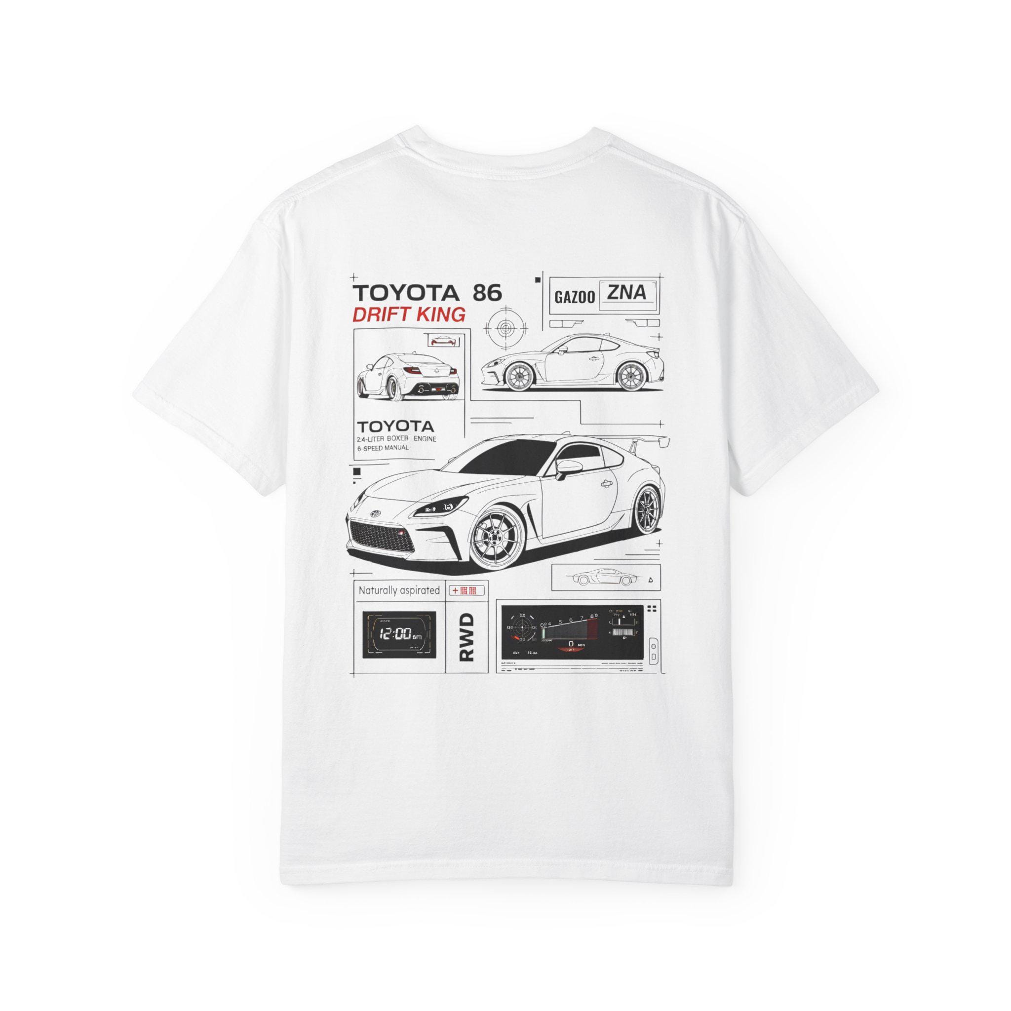 トヨタ 86 Tシャツ Mサイズ Toyota Gr86 Drift King Unisex T-shirt 