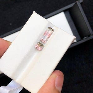 2.80 Carat Bicolor Tourmaline: Natural Gemstone from Afghanistan