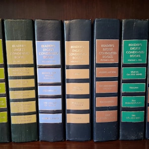 Vintage Reader&#39;s Digest Books 1980&#39;s Vintage Home Decor Lot of 7