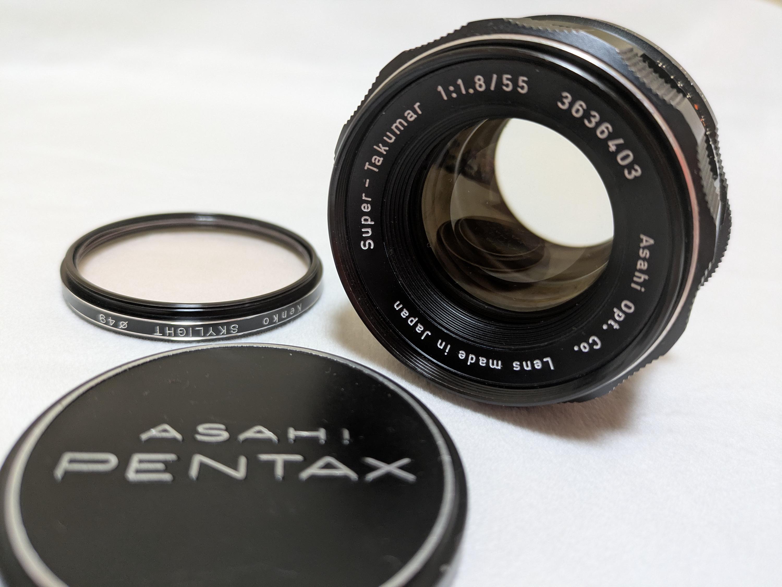 ペンタックス M42 Super Takumar 55mm F1.8 Pentax Super-takumar 55mm F1.8 M42 Mount Vintage Lens Late Model