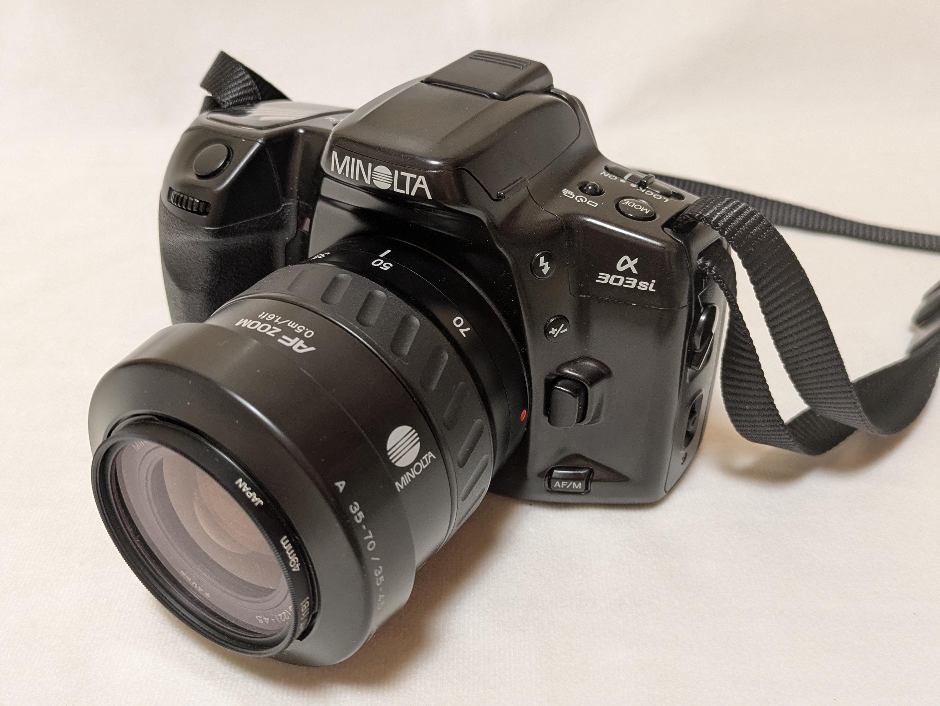 MINOLTA α 303si 35-105mm F3.5-4.5 一眼レフ 【公式通販】