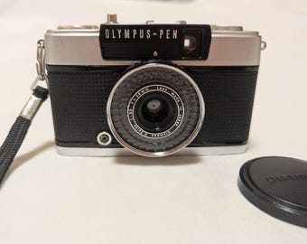 Olympus PEN EE3 Half-Frame 35mm Film Camera Tested and Working