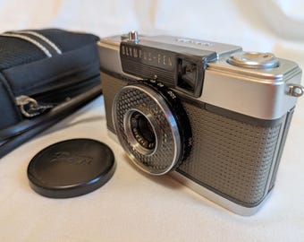 Olympus PEN EE Half-Frame 35mm Film Camera, Tested and Working