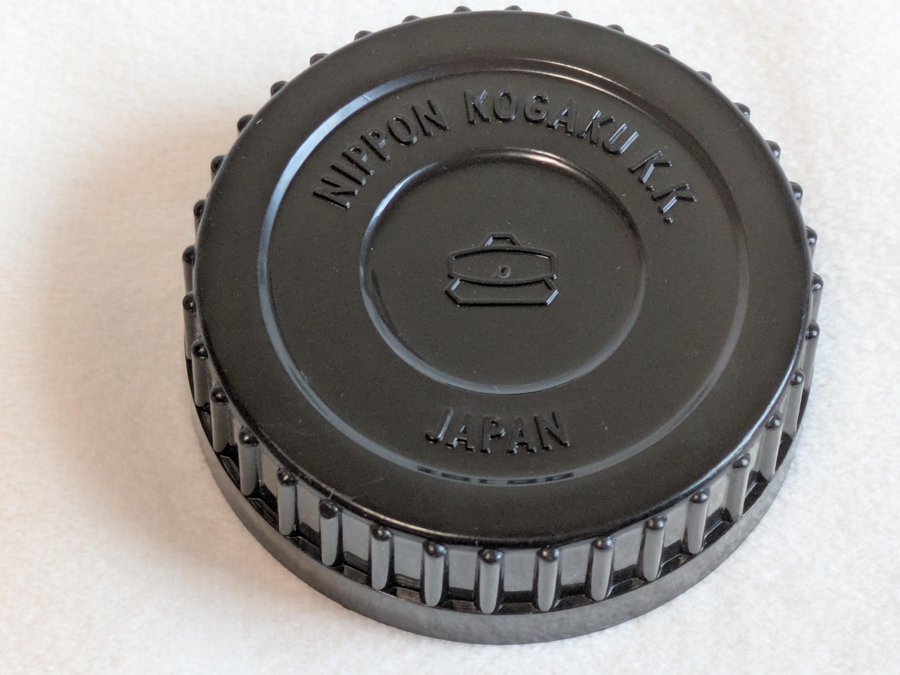 NIPPON KOGAKU K.K. JAPAN Fマウントリアキャップ Nippon Kogaku K.K. Nikon Original Rear Lens Cap for Nikon F mount