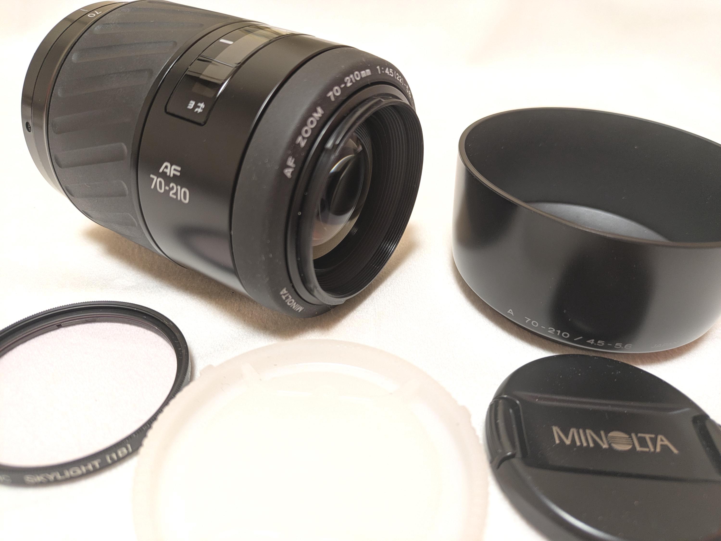 Minolta AF Zoom Lens 70-210mm F4.5-5.6 A mount (Sony A mount 