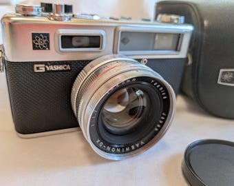 Yashica Electro 35G Rangefinder Camera 45mm f1.7 Getest in volledige werkende staat