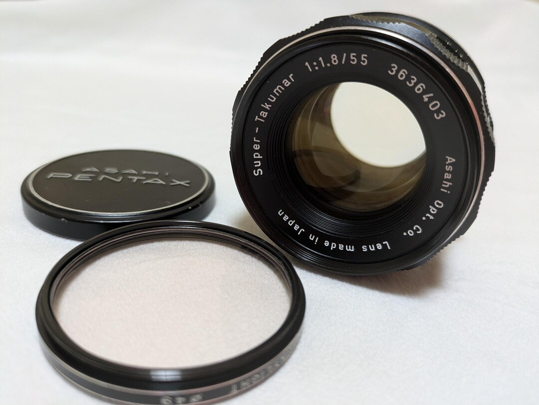 Pentax Super-takumar 55mm F1.8 M42 Mount Vintage Lens Late Model