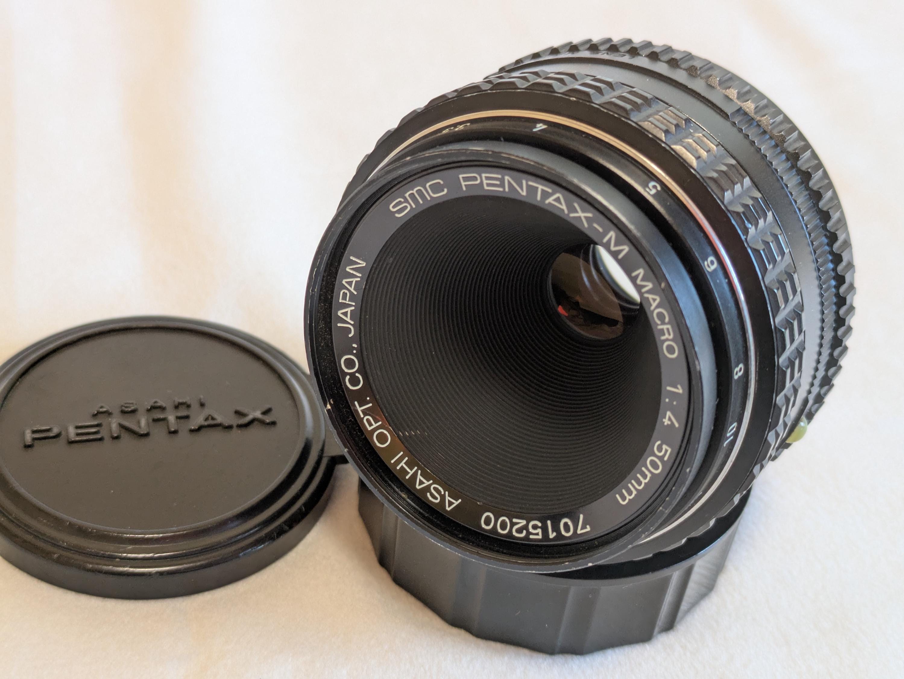 ★良品★ PENTAX SMC PENTAX-M MACRO 50mm F4 Kマウント Amazon.com : MINT ASAHI SMC Pentax-M 50mm f/4 MACRO Prime Lens for