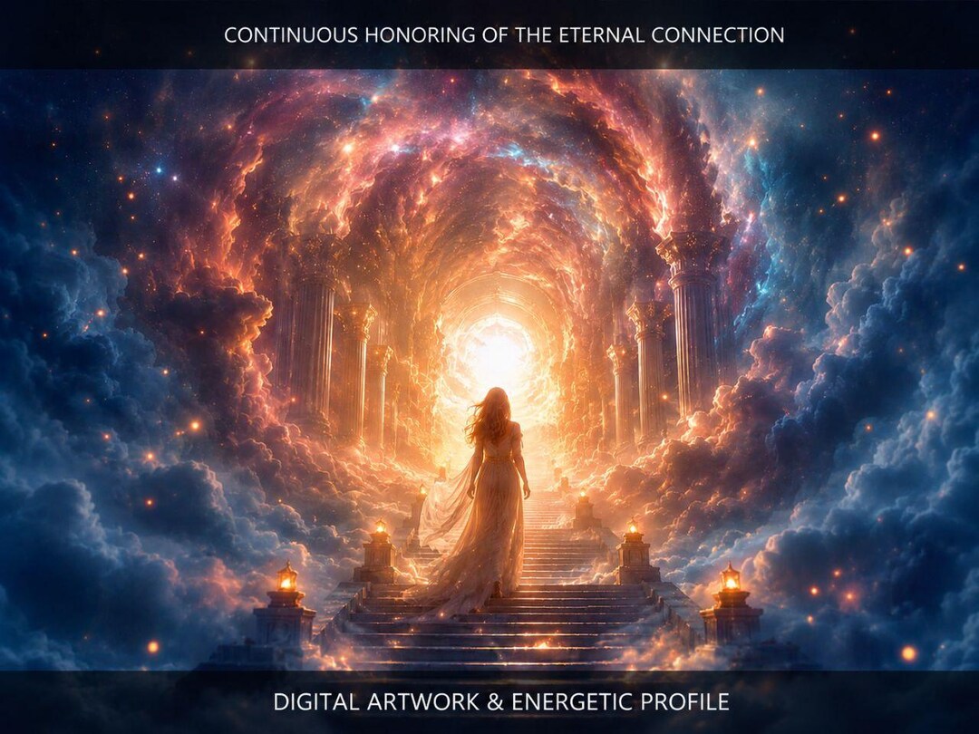 Continuous Honoring of the Eternal Connection: Charged Digital Artwork ...