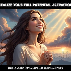 Realize Your Full Potential Charged Digital Artwork