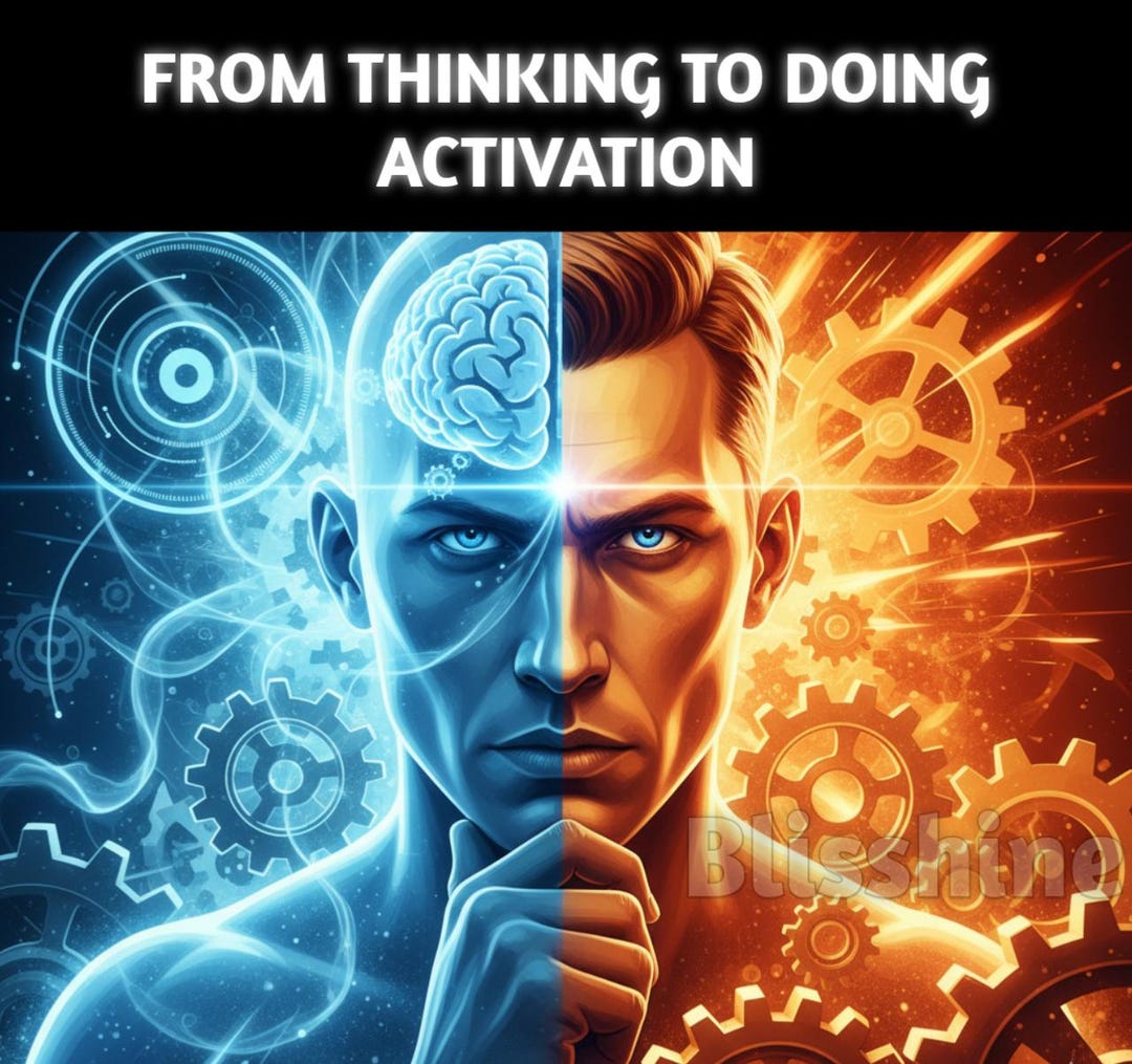 From Thinking to Doing Activation: Charged Digital Artwork - Etsy