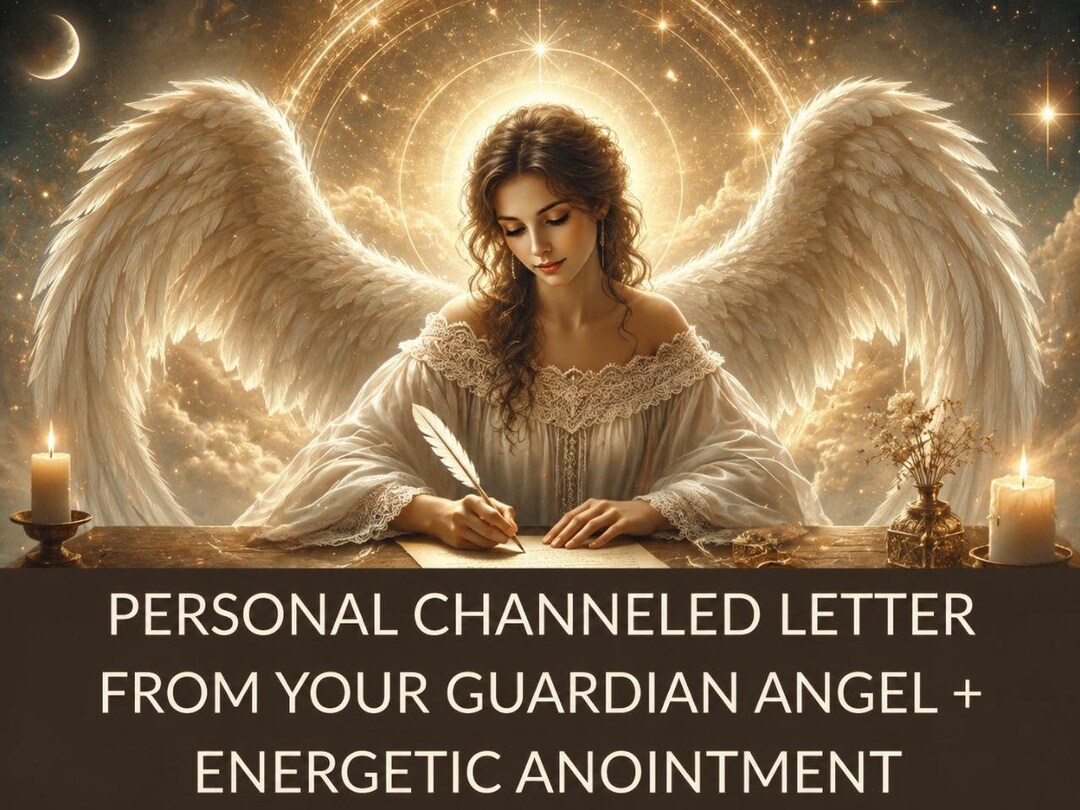Channeled Messages From Your Guardian Angel and Energetic Anointment - Etsy