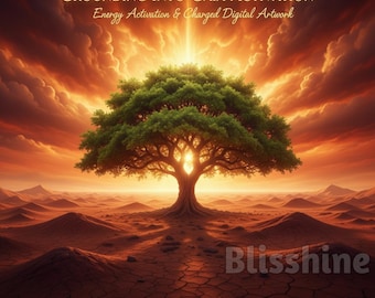 Grounding into the Heart of Gaia Charged Digital Artwork