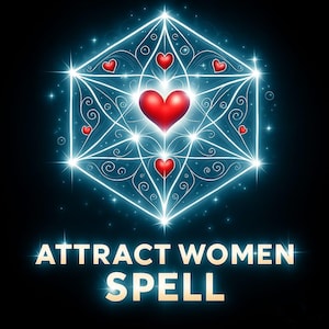 Attract Women Spell - Empower Your Romantic Success & Charm Effortlessly, Boost Your Charisma and Magnetism