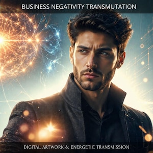 Business Negative Energies Transmutation: Charged Digital Artwork
