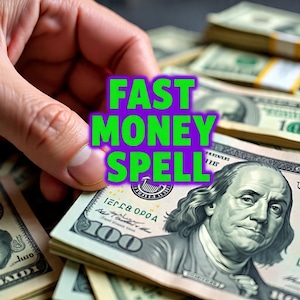 Powerful Money Spell - Manifest Riches & Financial Prosperity, Swift Cash Ritual and Wealth Attraction