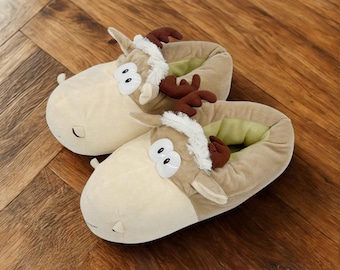 Sheep Slippers - Fun Winter Slippers - Home Shoes - For Home or Outings