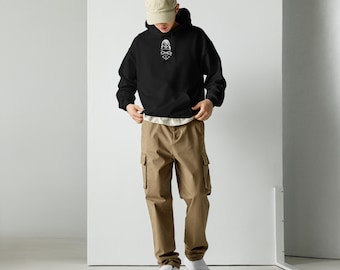 Gezellige uniseks urban hoodie voor heren en dames