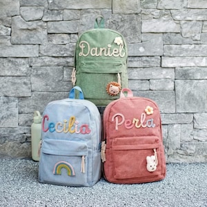 Personalized Backpack for Kids and Toddlers, Kids Backpack with Name, Custom Children&#39;s Backpack, Kids Backpack, School Bag, Kids Bag Gift