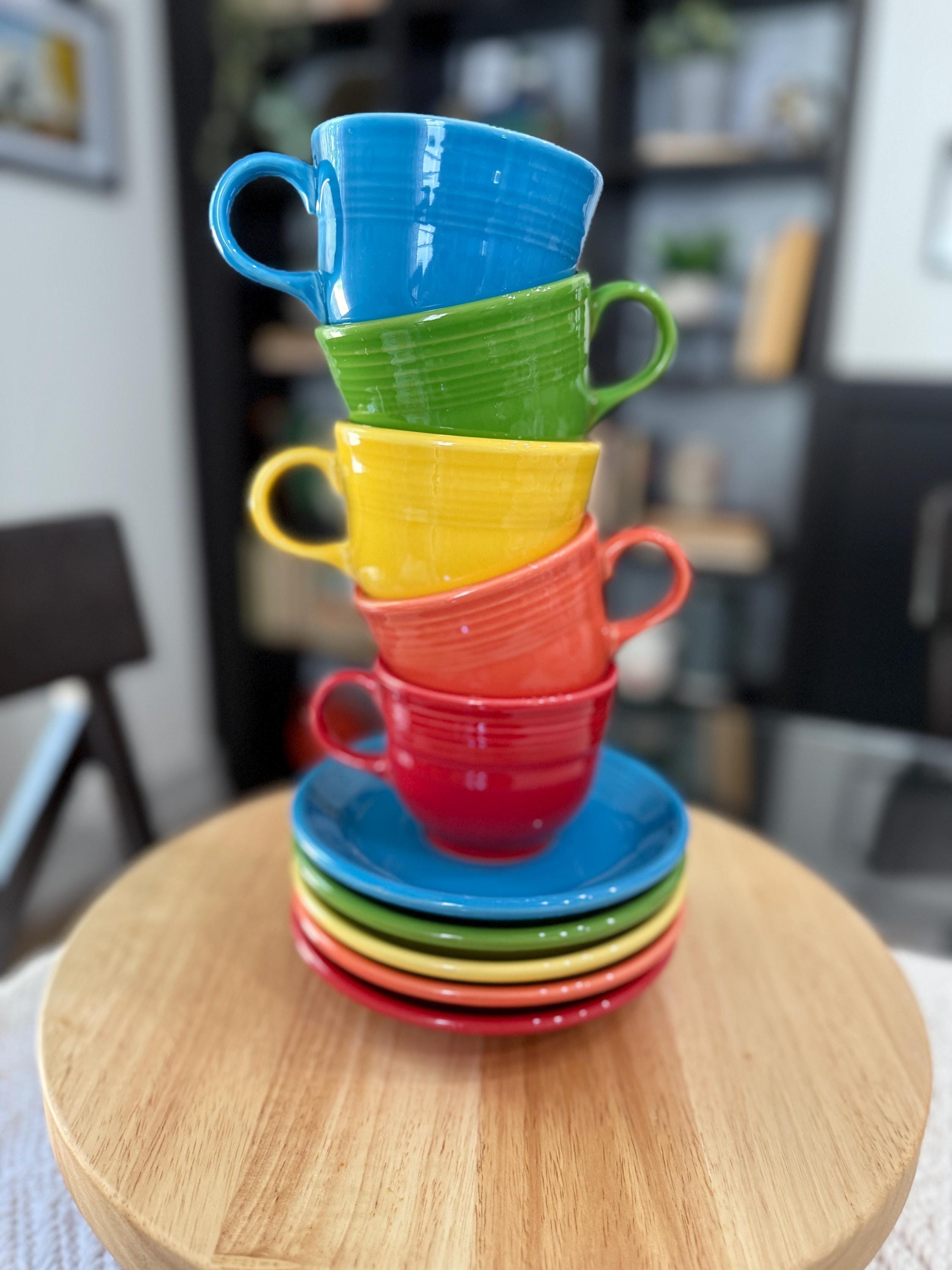 Fiesta cup saucer - Etsy 日本 Fiesta cup saucer - Etsy 日本