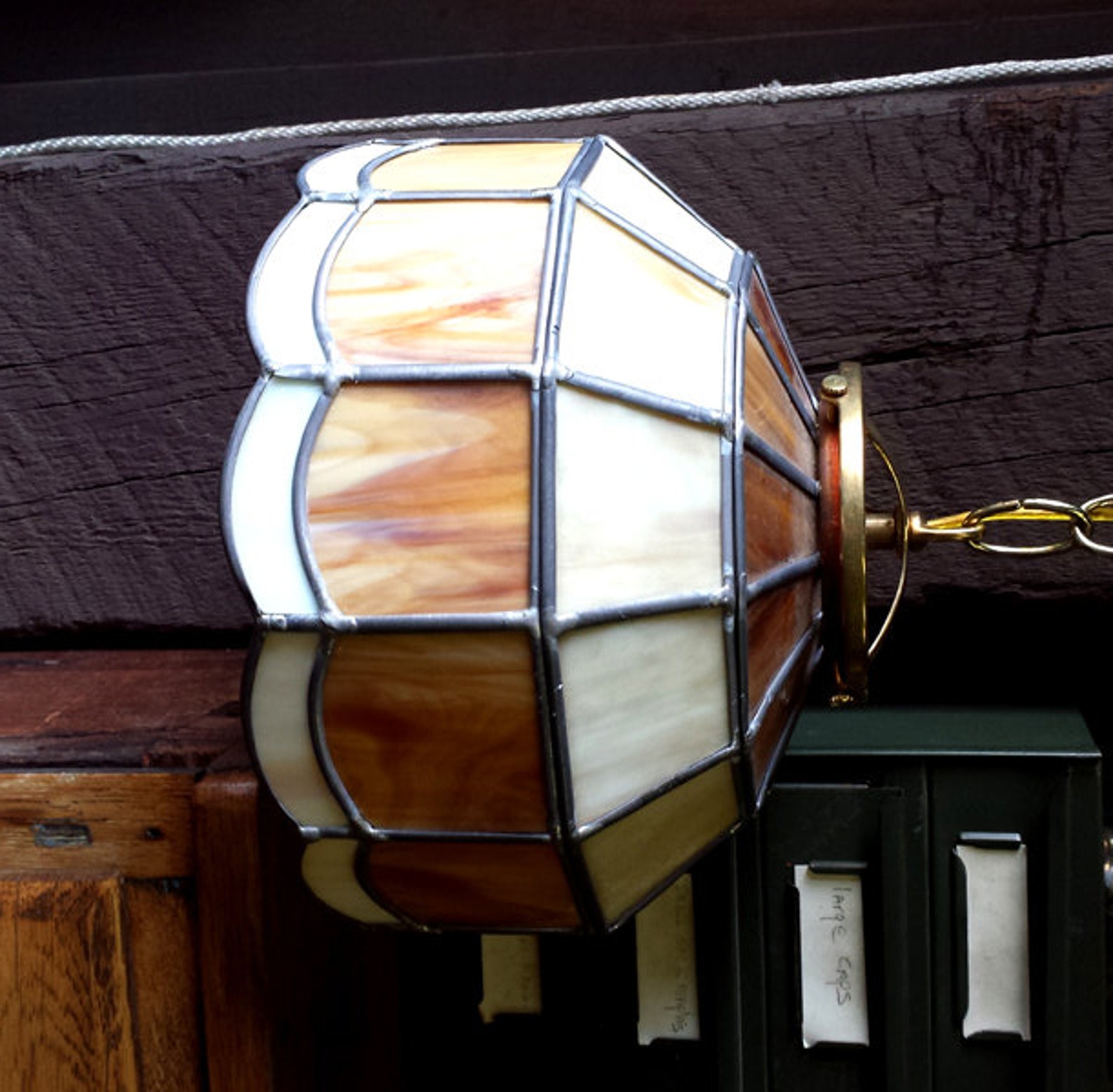 Sherlock Small Kitchen Lamp Small Tiffany Style hanging lamp Etsy