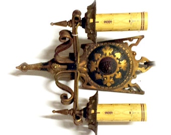 Gothic Sconce, Armorial Sconce, Medieval Sconce