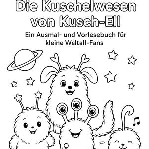 Fairy tale book, children&#39;s book, coloring book, coloring story, PDF, gift, rest of the pictures available in the PDF