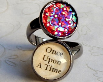 Once Upon A Time Ring, Once Upon A Time Jewelry, OUAT Ring, Fairy Tale Ring