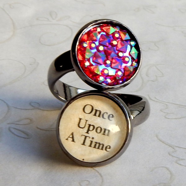 Once Upon A Time Ring, Once Upon A Time Jewelry, OUAT Ring, Fairy Tale Ring