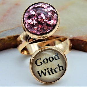 Glinda Ring, Good Witch, Are You A Good Witch, Wizard of Oz Ring, Wizard of Oz Jewelry, Oz Jewelry