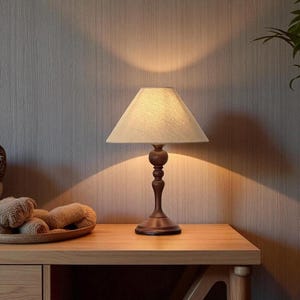 Scandinavian  Rope Table Lamp & Fabric Table Lamp – Nordic Minimalist Bedside Lighting, Desk Lamp, Home Decor, Night Light, Night Lamp, Lamp