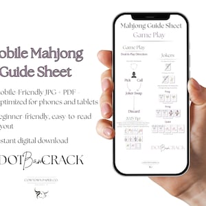 Foglio riassuntivo stampabile per il Mahjong – Regole e guida al punteggio del Mahjong americano / Download PDF per dispositivi mobili