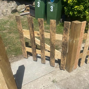 Holz Gartentor Handarbeit rustikalen Holz