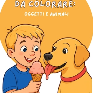 Coloring Book for Kids PDF | Objects and Animals | Printable Coloring Pages | Preschool Activities