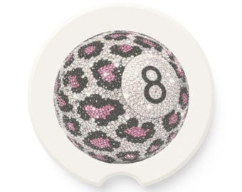 Soap Coaster for Girls | Pink Leopard Soap Dish | Cute Bathroom Decor | Glam Vanity Accessory | Y2K Aesthetic Soap Holde