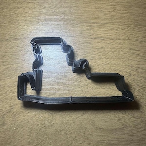 Tug Boat Cookie Cutter, Outline Only