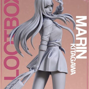 Marin Kitagawa 3D Print STL: My Dress-Up Darling Anime Figure (Digital File