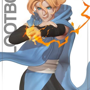 Sypha Belnades STL: Castlevania Sorceress 3D Print Model