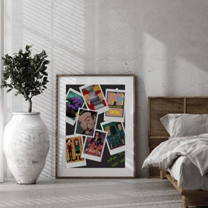 90s MTV Cartoons Wall Art | Beavis and Butt-Head, Daria, Æon Flux Collage | Retro Digital Download Print