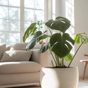 Nasiona Monstera Deliciosa: Tropikalna roślina serowa szwajcarska - łatwa w uprawie roślina doniczkowa
