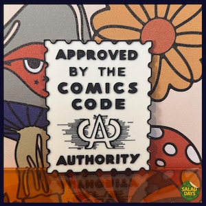 Comics Code -Wall Decor-