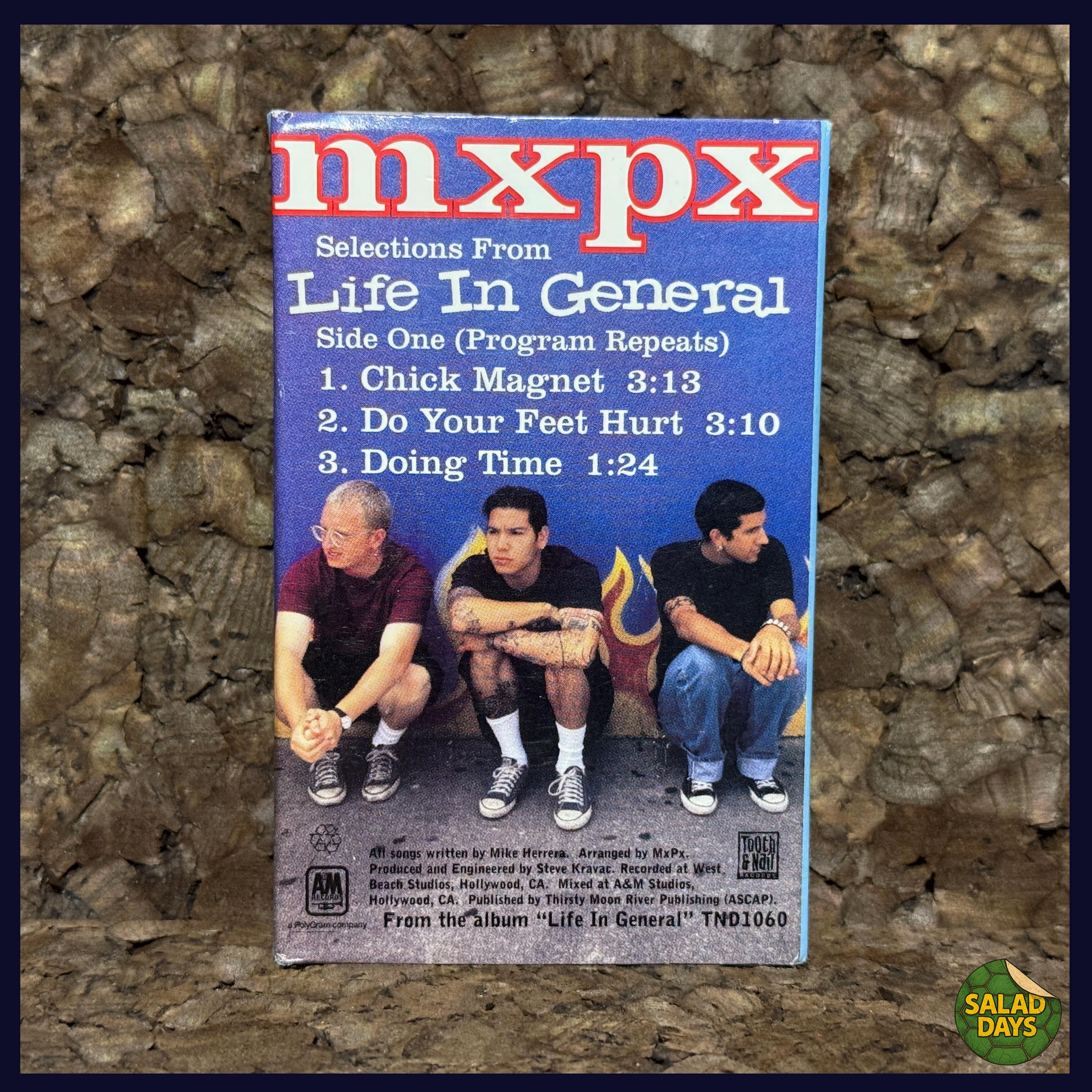 Mxpx Life in General -chick Magnet- Cassette Sampler - Etsy