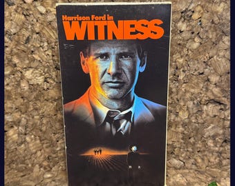 Witness -VHS- Harrison Ford