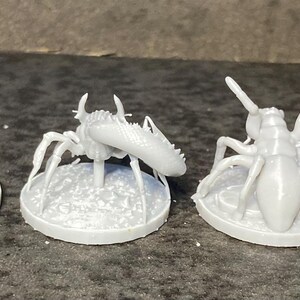6 Pcs DND Spiders Miniatures for D&D and other Wargames image 2